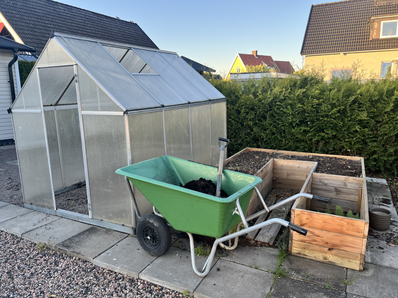 Vi har blivit med växthus